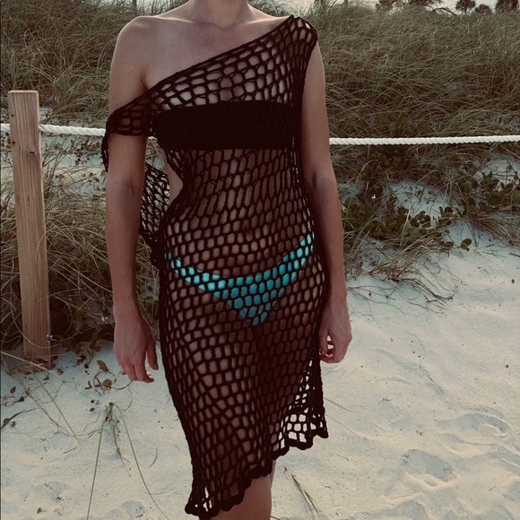 Crochet handmade dress - Picture 3 of 4